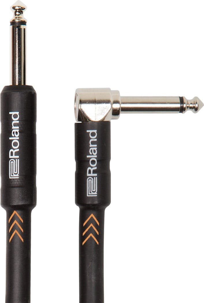 Roland RIC-B20A 20FT / 6M Instrument Cable, Angled/Straight 1/4 Jack Roland RIC-B20A 20FT / 6M Instrument Cable, Angled/Straight 1/4 Jack