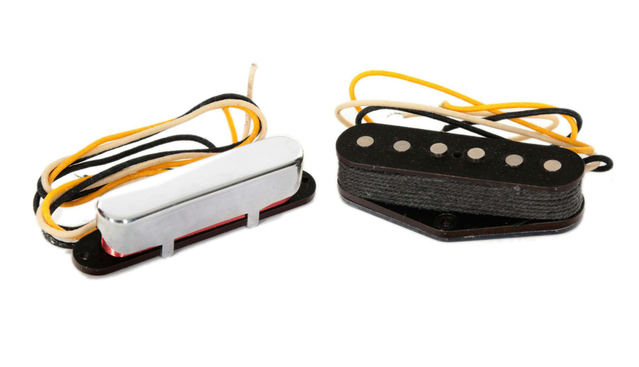 Monty's Danish Pete Honoré Signature DP51T Telecaster Pickup Set in Chrome Monty's Danish Pete Honoré Signature DP51T Telecaster Pickup Set in Chrome