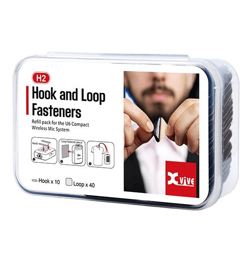 Xvive hook and loop fasteners for U6 Xvive hook and loop fasteners for U6