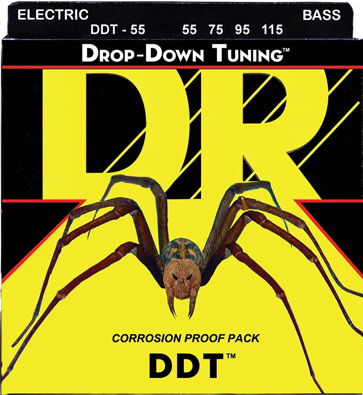 DR DDT Bass Strings Extra Heavy 55-115 DR DDT Bass Strings Extra Heavy 55-115