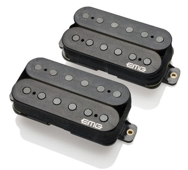 EMG Jim Root Daemonum Floyd Spaced Humbucker Set in Black EMG Jim Root Daemonum Floyd Spaced Humbucker Set in Black
