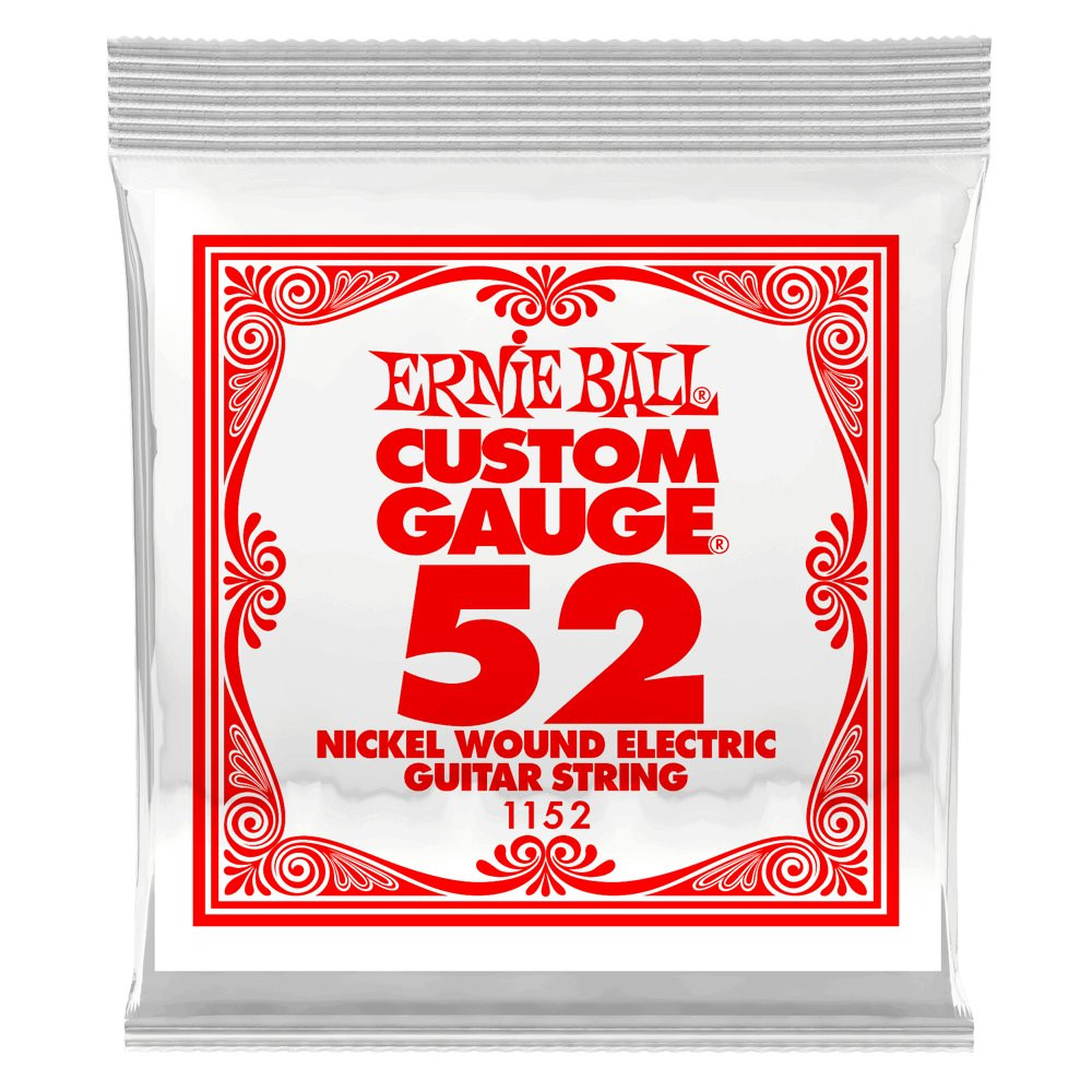 Ernie Ball Single Wound Guitar String 52 Ernie Ball Single Wound Guitar String 52
