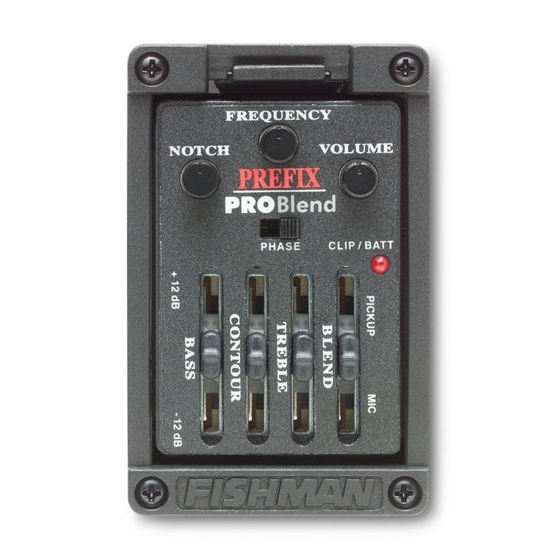 Fishman Prefix Pro Blend Onboard Preamp - Narrow Pickup Fishman Prefix Pro Blend Onboard Preamp - Narrow Pickup