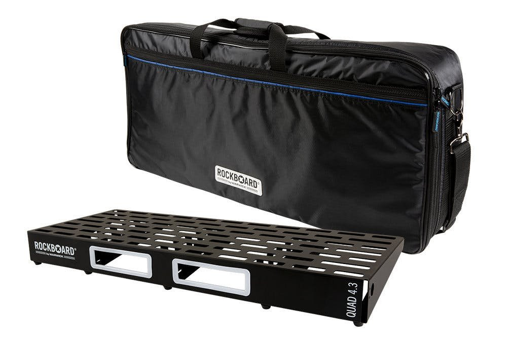 Rockboard QUAD 4.3 Pedalboard with Gig Bag Rockboard QUAD 4.3 Pedalboard with Gig Bag