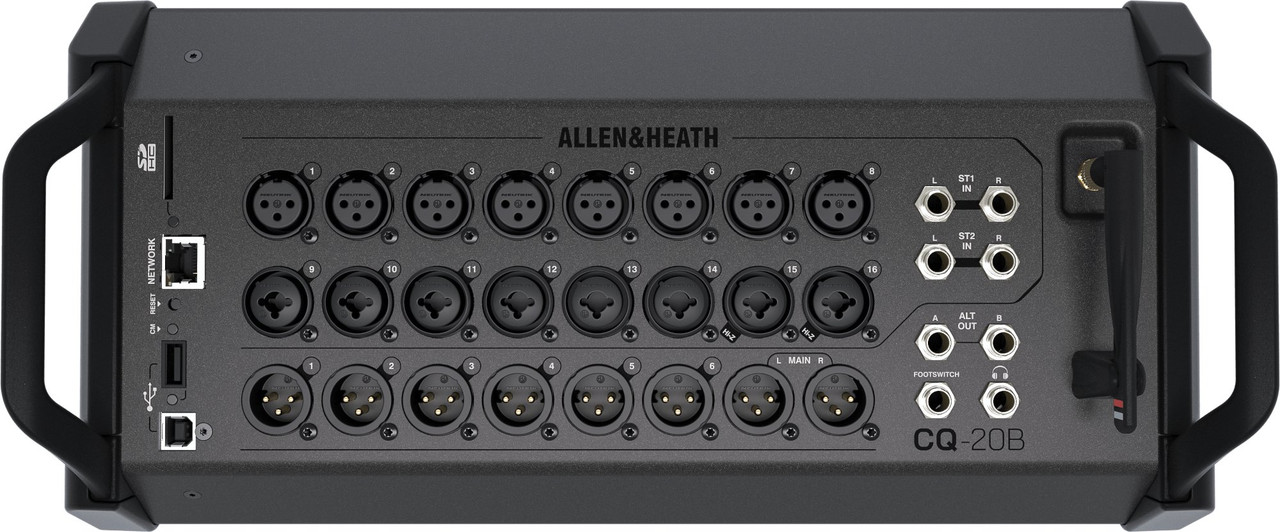 Allen & Heath CQ20B Small format digital mixing console with built in Wifi Allen & Heath CQ20B Small format digital mixing console with built in Wifi