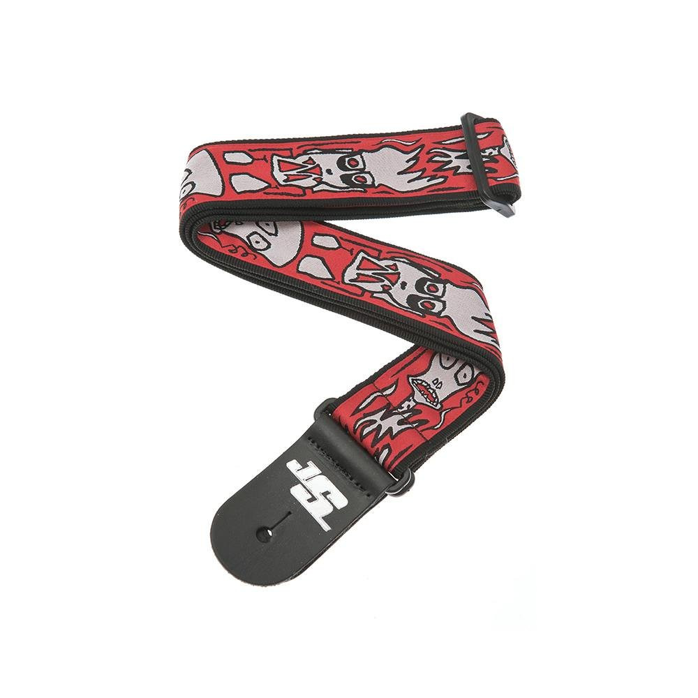 D'Addario 50mm Joe Satriani Guitar Strap - Up In Flames D'Addario 50mm Joe Satriani Guitar Strap - Up In Flames