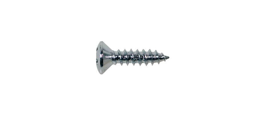 Replacement Electric Guitar Pickguard Screws x12 in Chrome