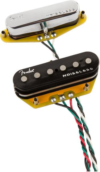 Fender Gen 4 Noiseless Telecaster Single-Coil Pickup Set Fender Gen 4 Noiseless Telecaster Single-Coil Pickup Set
