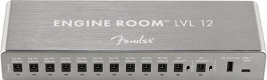 Fender Lvl12 Engine Room Pedal Power Supply in Black - Andertons