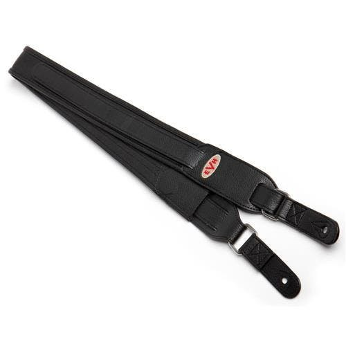 EVH Premium Guitar Strap in Black Leather EVH Premium Guitar Strap in Black Leather