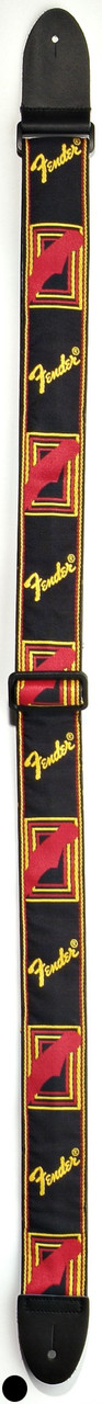 Fender 2" Monogrammed Guitar Strap Fender 2" Monogrammed Guitar Strap