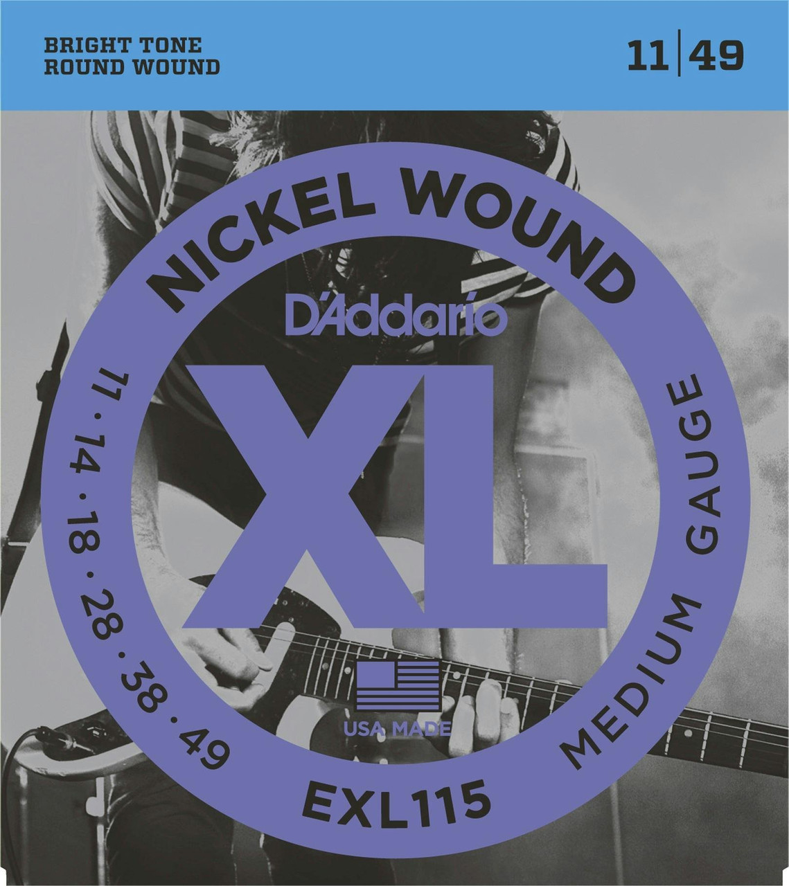 D'Addario XL 11-49 Blues/Jazz Rock Set D'Addario XL 11-49 Blues/Jazz Rock Set