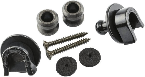 Fender Security Strap Locks in Black Fender Security Strap Locks in Black