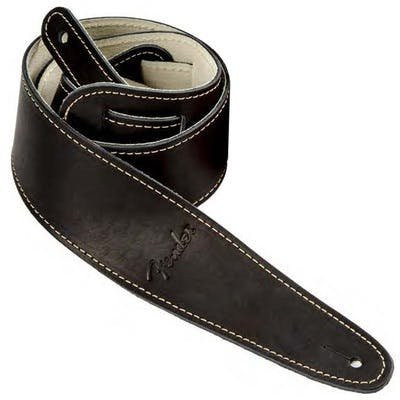 Fender Ball Glove Leather Strap - Black