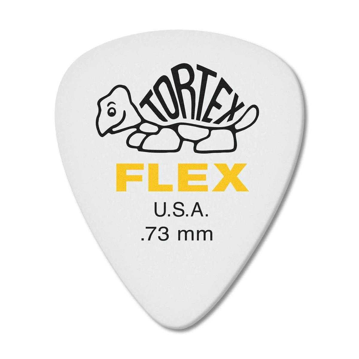 Dunlop Tortex Flex Standard 0.73mm Guitar Picks - Pack of 12 Dunlop Tortex Flex Standard 0.73mm Guitar Picks - Pack of 12
