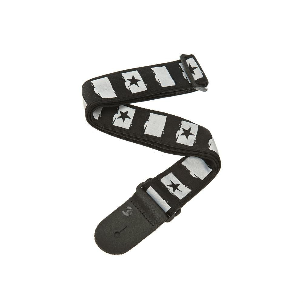 D'Addario 50mm Nylon Guitar Strap - Rock Star D'Addario 50mm Nylon Guitar Strap - Rock Star