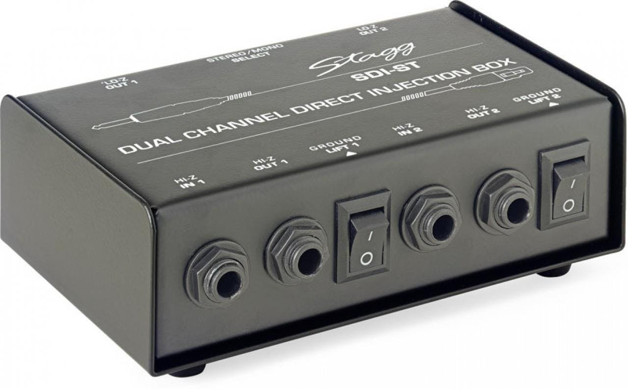 Stagg SDI-ST 2 Chan DI Box Stagg SDI-ST 2 Chan DI Box