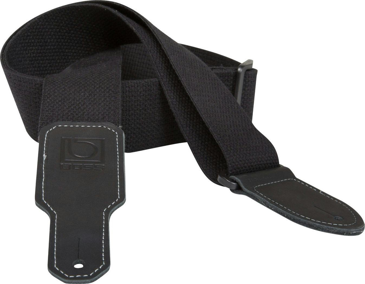 Boss 2 inch black cotton guitar strap Boss 2 inch black cotton guitar strap