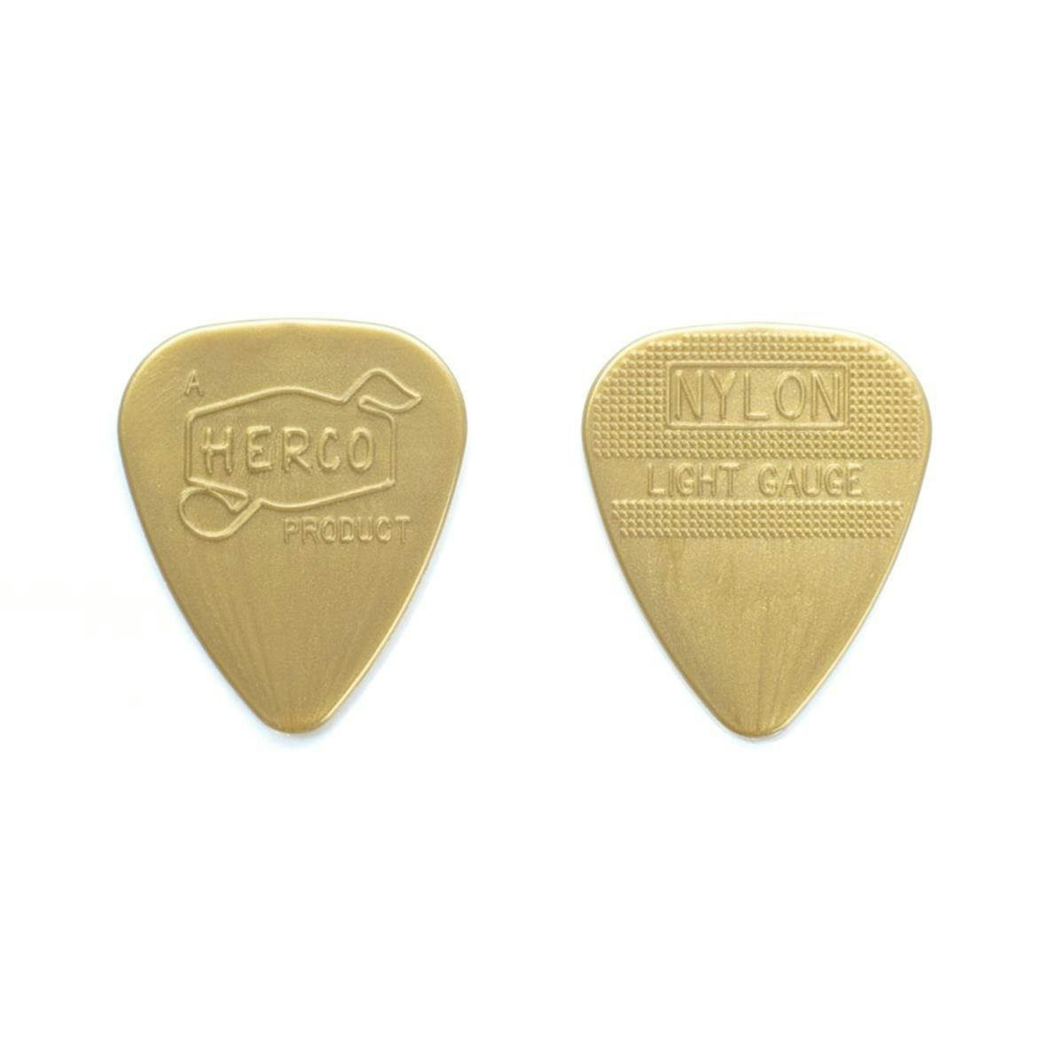 Herco 66 Vintage Light Bold Gold Plectrum Herco 66 Vintage Light Bold Gold Plectrum