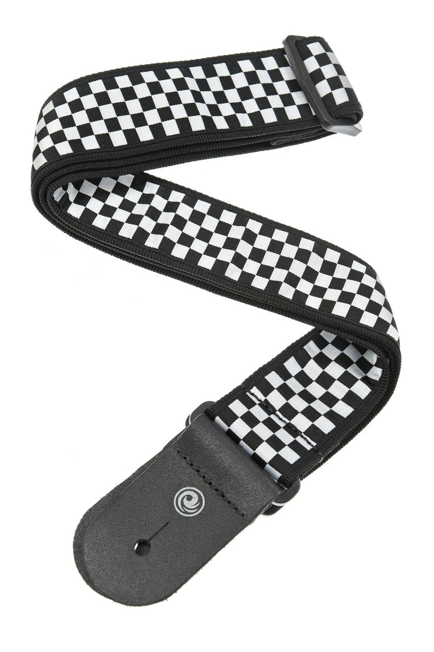 D'Addario 50mm Nylon Guitar Strap - Check Mate D'Addario 50mm Nylon Guitar Strap - Check Mate