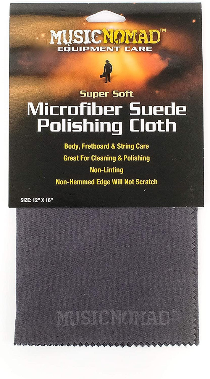 MusicNomad Super Soft Edgeless Microfiber Suede Polishing Cloth MusicNomad Super Soft Edgeless Microfiber Suede Polishing Cloth