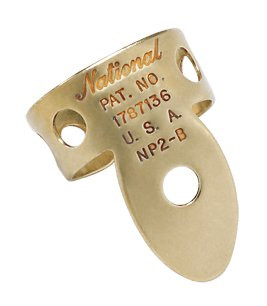 DAddario National Brass Finger Picks - Pack of 12 DAddario National Brass Finger Picks - Pack of 12