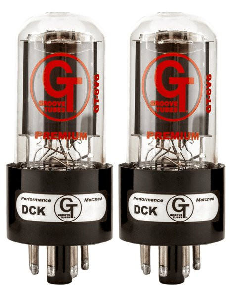 Groove Tubes GT-6V6-S Medium Duet Amp Tubes Groove Tubes GT-6V6-S Medium Duet Amp Tubes