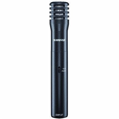 Shure SM137 Cardioid Instrument Mic Shure SM137 Cardioid Instrument Mic