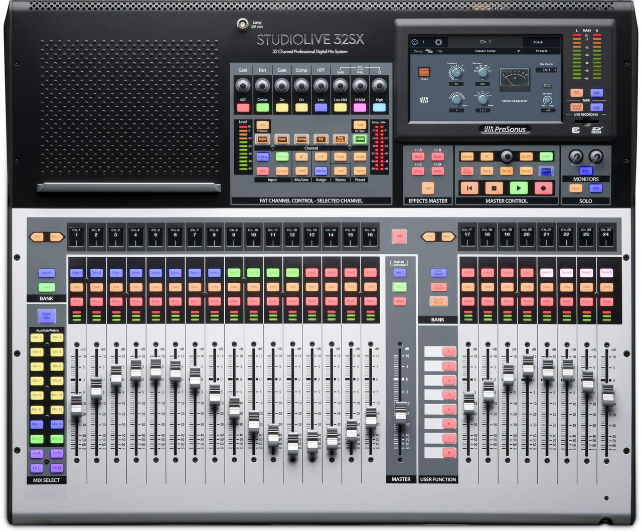 PreSonus StudioLive 32SX Compact Digital Mixing Console PreSonus StudioLive 32SX Compact Digital Mixing Console