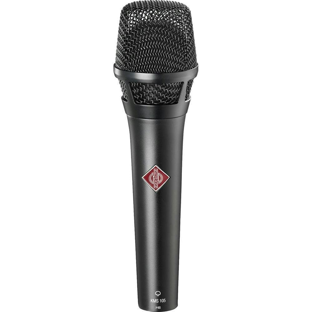 Neumann KMS 105 MT Super-Cardioid Microphone in Black Neumann KMS 105 MT Super-Cardioid Microphone in Black