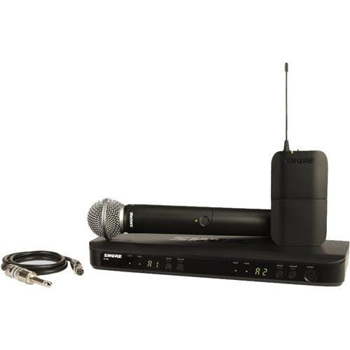 Shure BLX1288/SM58 SM Wireless Guitar Combo System with SM58 Shure BLX1288/SM58 SM Wireless Guitar Combo System with SM58