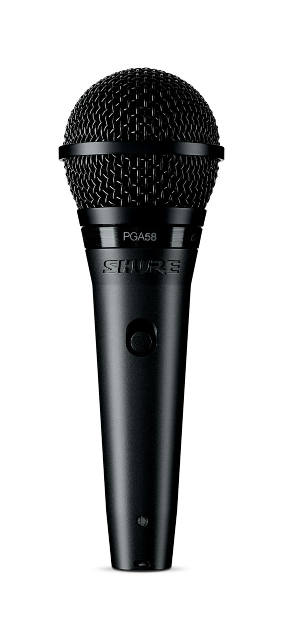 Shure PGA58 Cardioid dynamic vocal microphone with XLR Cable Shure PGA58 Cardioid dynamic vocal microphone with XLR Cable
