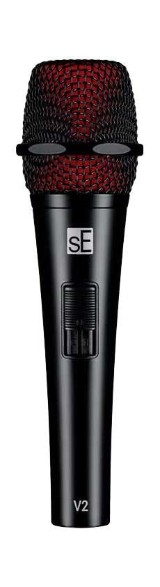sE Electronics V2 Switch - Supercardioid Dynamic Stage Mic sE Electronics V2 Switch - Supercardioid Dynamic Stage Mic