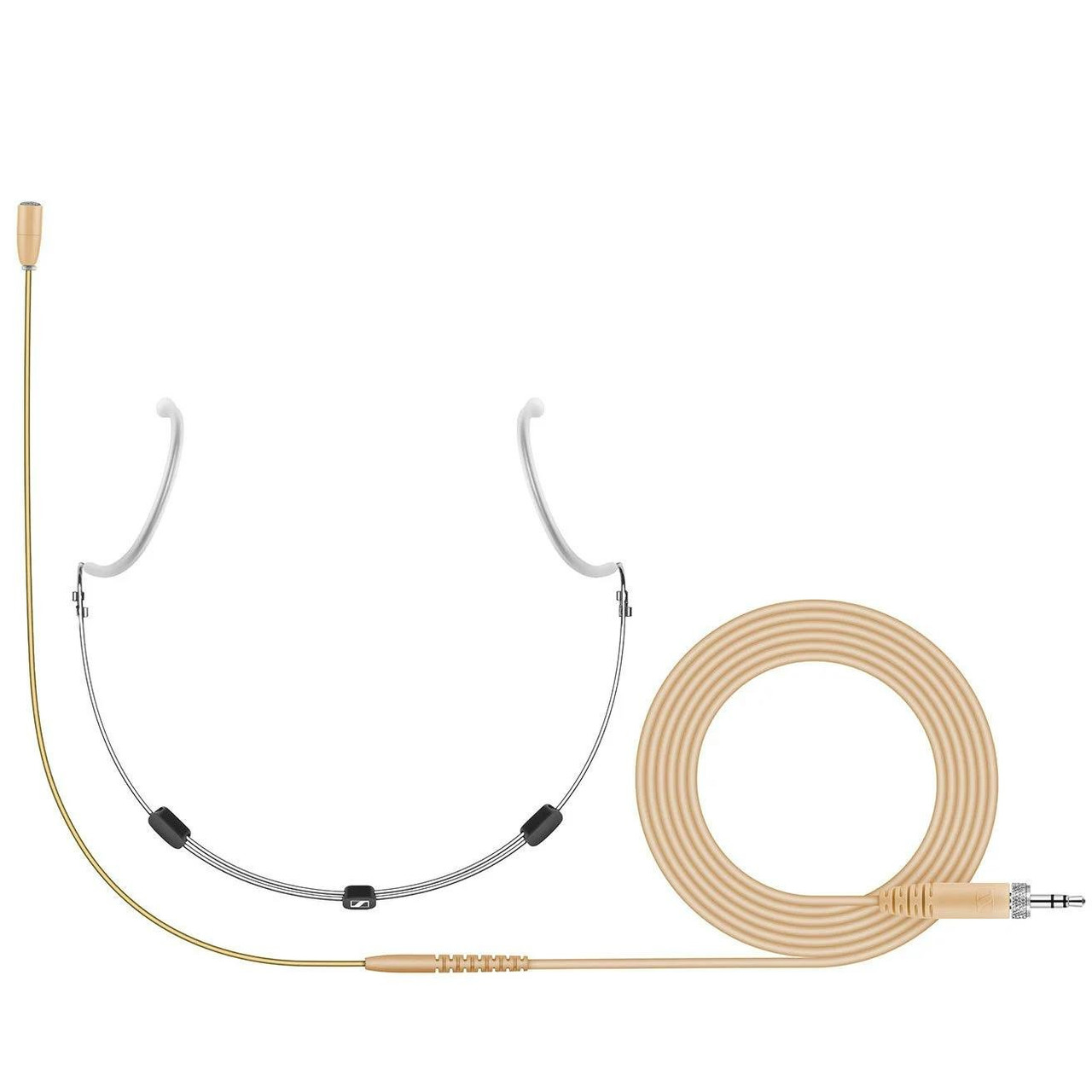 Sennheiser HSP Essential Omni Microphone in Beige with Neckband and Windshield Sennheiser HSP Essential Omni Microphone in Beige with Neckband and Windshield