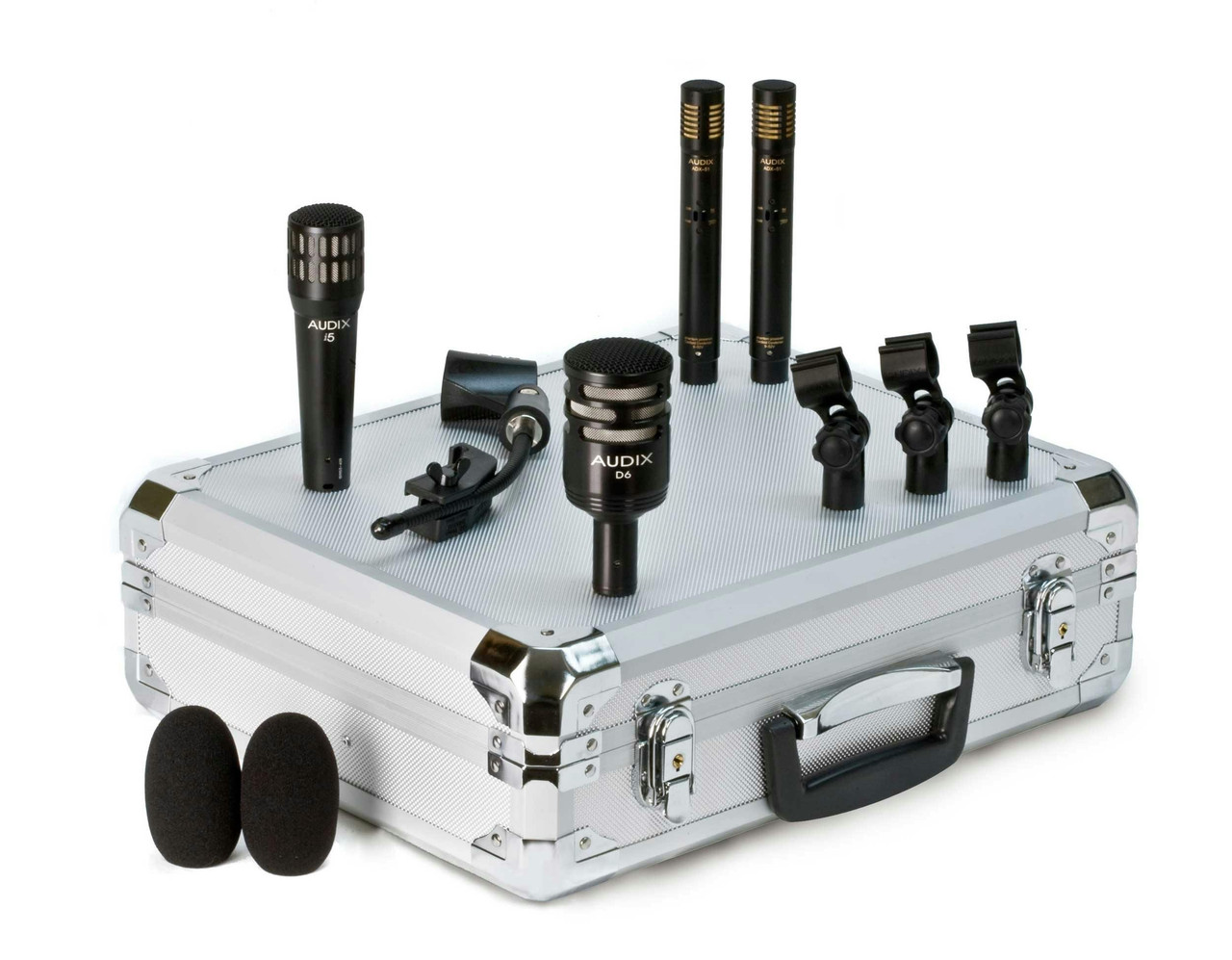 Audix DP QUAD Professional Drum & Percussion Mic Package Audix DP QUAD Professional Drum & Percussion Mic Package