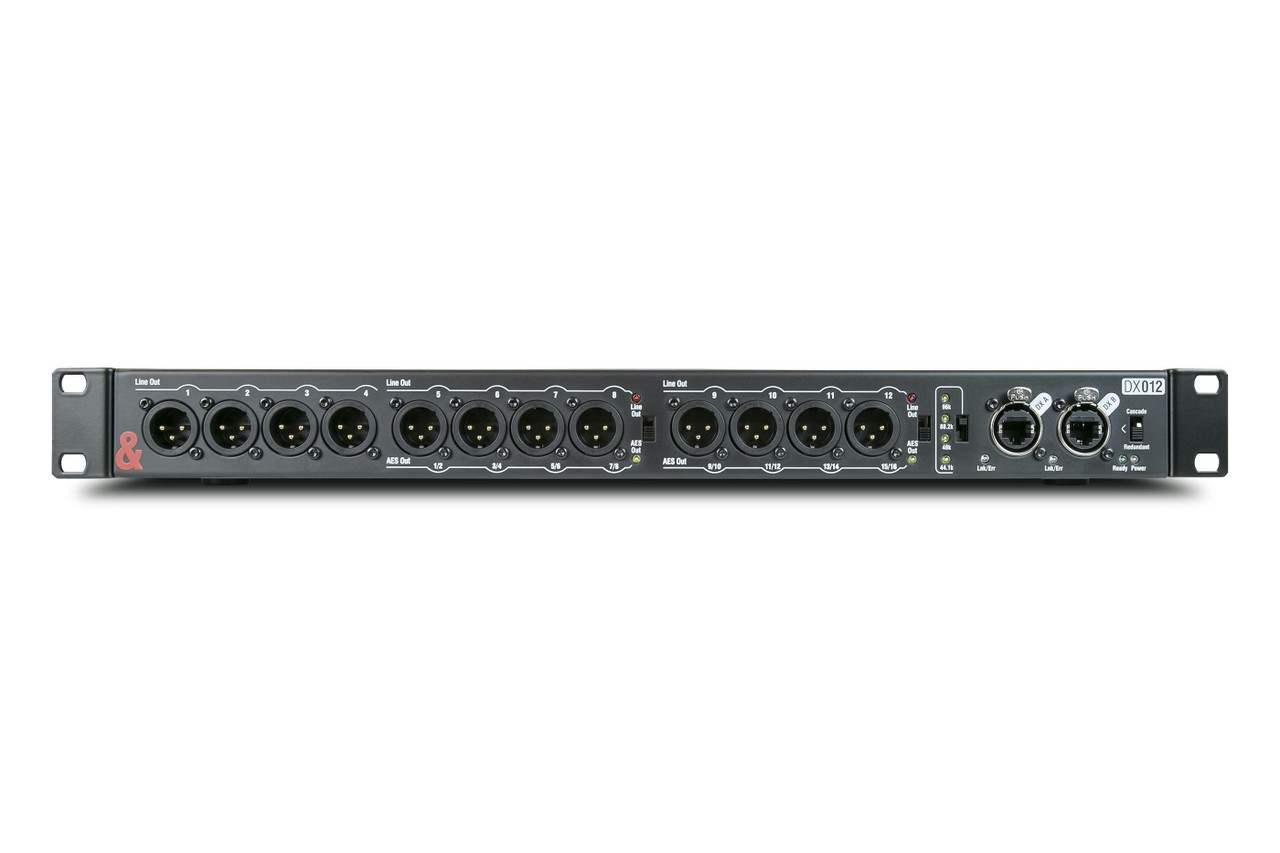 Allen & Heath DX012 12 XLR Output Expander for SQ Series and dLive Allen & Heath DX012 12 XLR Output Expander for SQ Series and dLive