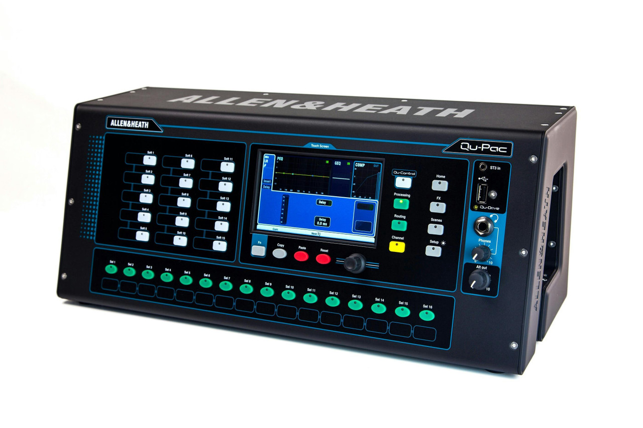 Allen & & Heath QU-PAC Ultra Compact Digital Mixer Allen & & Heath QU-PAC Ultra Compact Digital Mixer