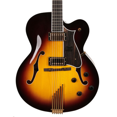Heritage Standard Collection Eagle Classic Hollow Electric Guitar in Original Sunburst