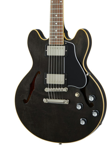 Gibson ES-339 Semi Hollow Electric Guitar in Trans Ebony Gibson ES-339 Semi Hollow Electric Guitar in Trans Ebony