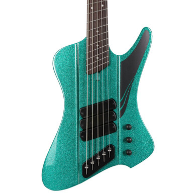 Dingwall D-Roc Standard 5-String Bass Guitar in Gloss Metalflake Aquamarine Dingwall D-Roc Standard 5-String Bass Guitar in Gloss Metalflake Aquamarine