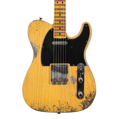 Fender Custom Shop 52 Tele in Butterscotch Blonde Heavy Relic with 