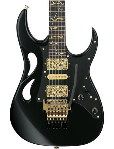 Ibanez Steve Vai Signature PIA Electric Guitar in Onyx Black Ibanez Steve Vai Signature PIA Electric Guitar in Onyx Black