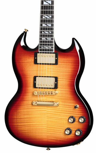 Gibson USA SG Supreme in Fireburst - Andertons Music Co.