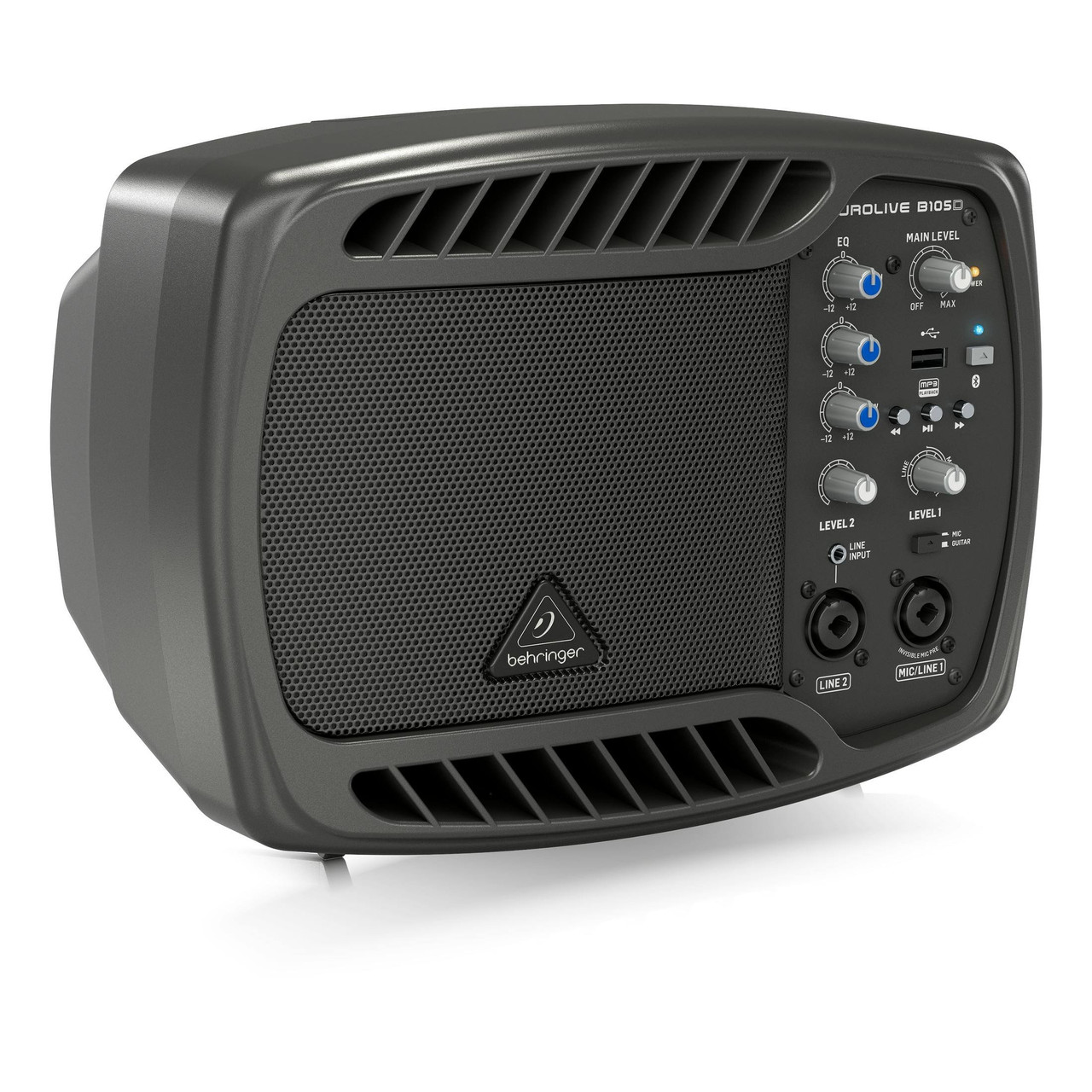 Behringer B105D Ultra-Compact 50-Watt Monitor Speaker with MP3 Player & Bluetooth Audio Streaming Behringer B105D Ultra-Compact 50-Watt Monitor Speaker with MP3 Player & Bluetooth Audio Streaming