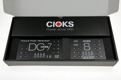 Cioks Super Power Supply Bundle containing DC7 and CIOKS 8 - IEC
