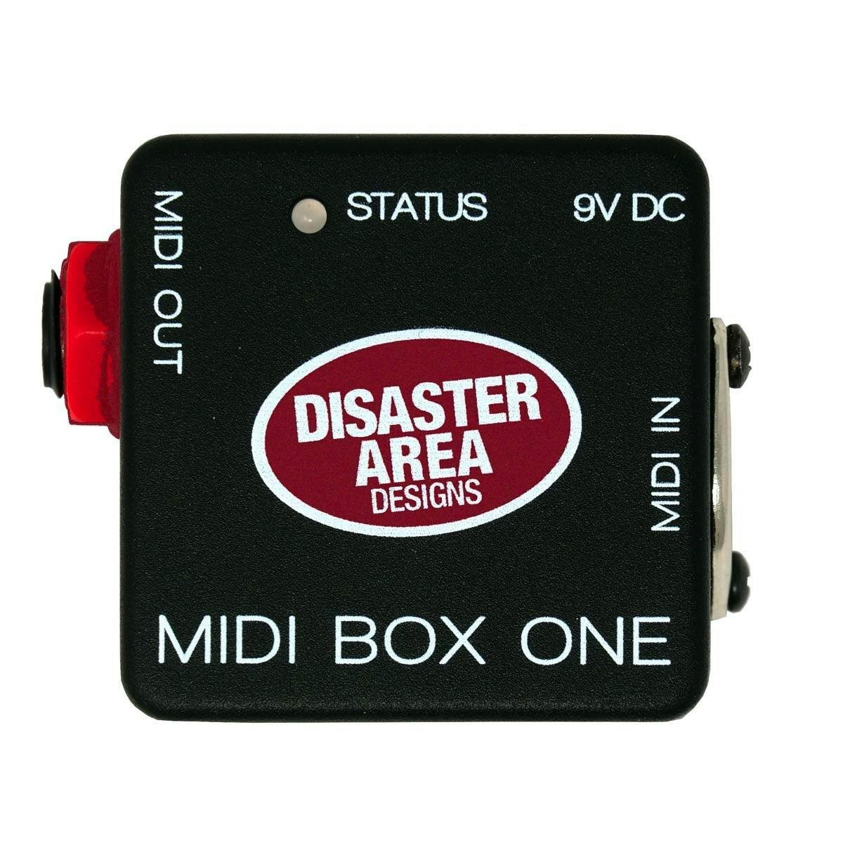 Disaster Area MIDI Box One MIDI to 1/4" Converter Disaster Area MIDI Box One MIDI to 1/4" Converter