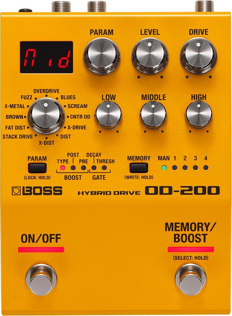 Boss OD-3 Overdrive Pedal - Andertons Music Co.