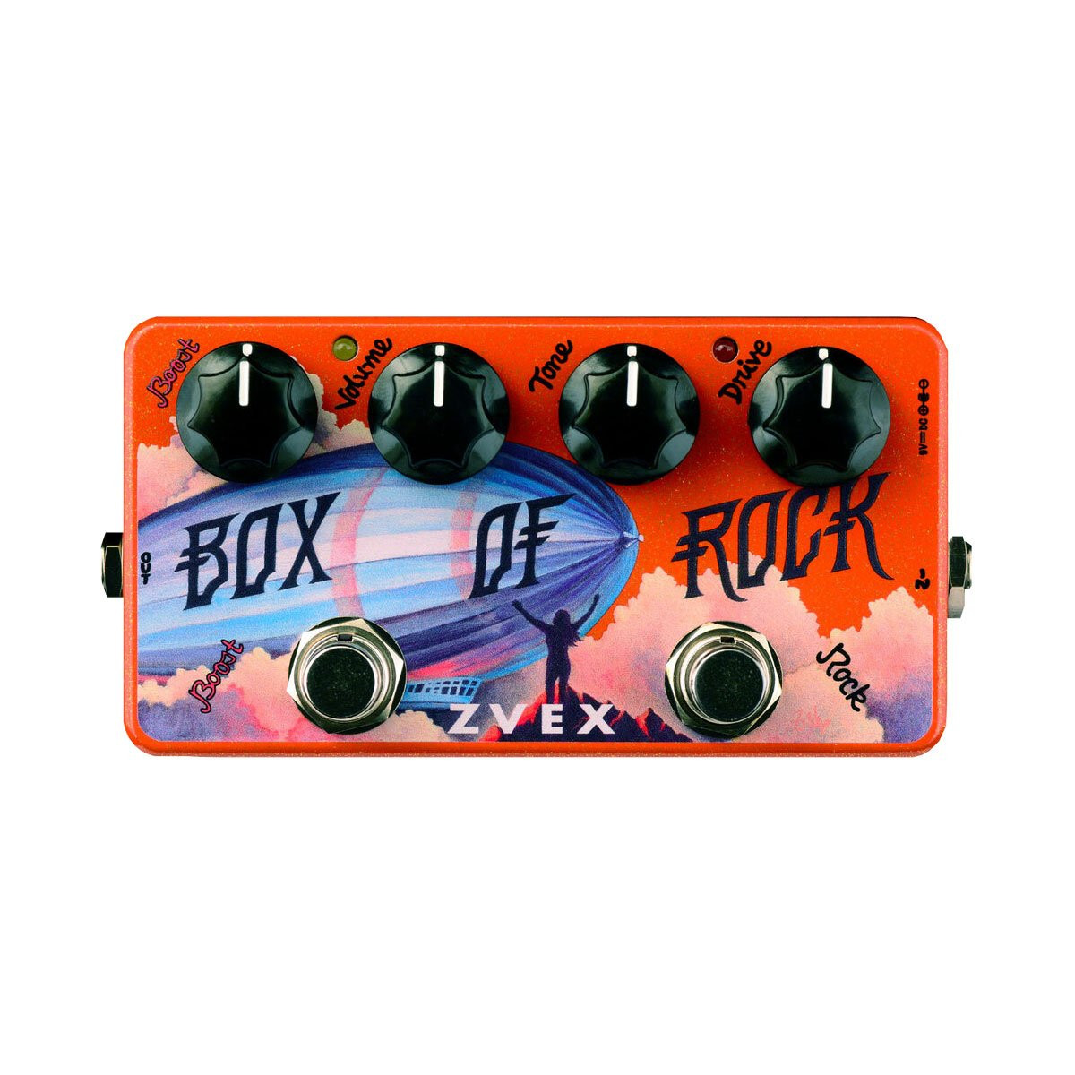 ZVEX Effects Vexter Box of Rock Distortion & Boost Pedal ZVEX Effects Vexter Box of Rock Distortion & Boost Pedal