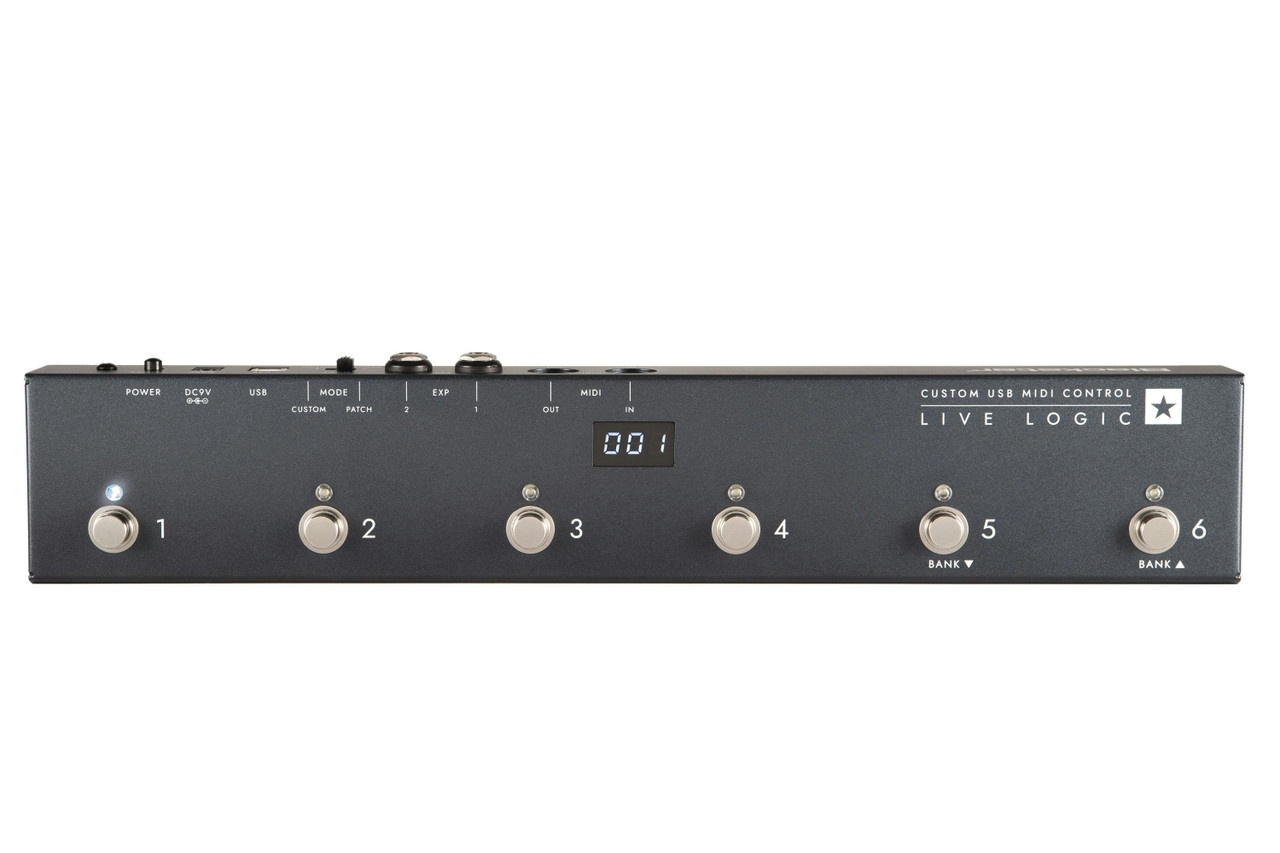 Blackstar Live Logic 6-Button Midi Foot Controller