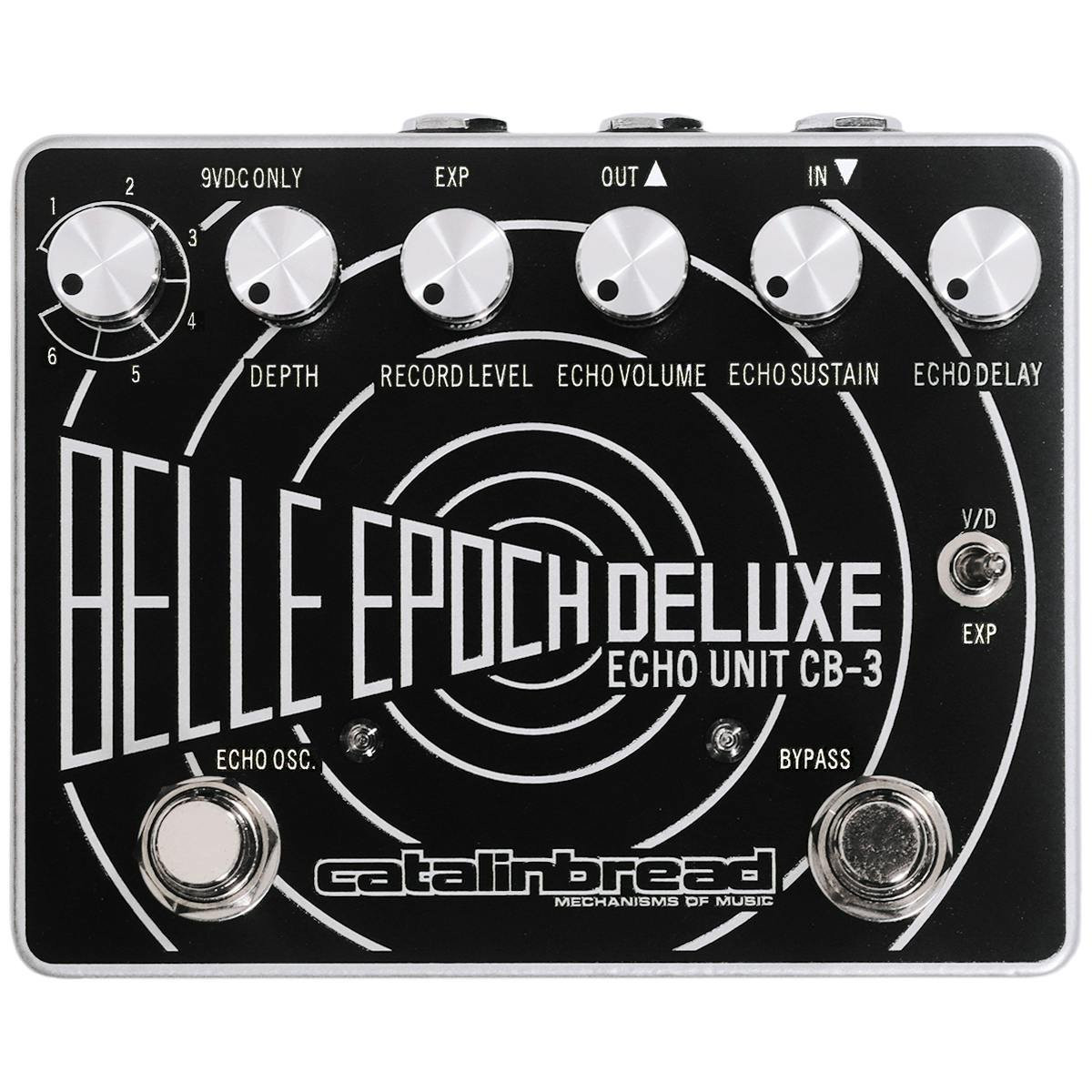 Catalinbread Belle Epoch Deluxe Black and Silver finish Catalinbread Belle Epoch Deluxe Black and Silver finish